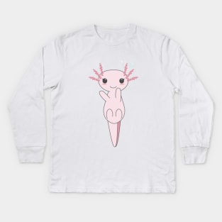 Axolotl Kids Long Sleeve T-Shirt